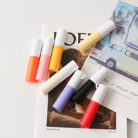 Flacons vaporisateurs rechargeables en plastique de 10 ml avec porte-clés pour brume fine