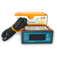 Termostat STC-100A presisi tinggi, pengontrol suhu Termostato 220V 50/60HZ dengan modul saklar tampilan LED