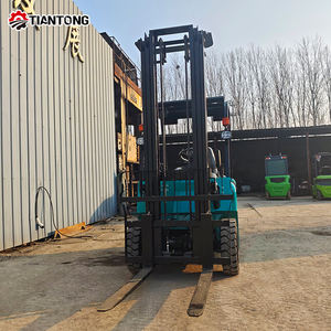 Forklift Elektrik Baterai Lithium 3.5 Ton Tugas Berat, Stacker Hidrolik untuk Penggunaan di Gudang Luar Negeri, Cocok untuk Medan Berat - Product Image 6