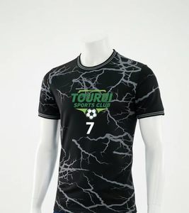 Jersey Sepak Bola Sublimasi Panas Terlaris  Kaos Pertandingan Tandang Berkualitas Tinggi untuk Penggemar Klub Sepak Bola - Product Image 1