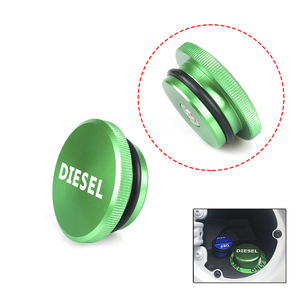 ฝาถังน้ำมันดีเซล CRASTP อลูมิเนียมอัลลอย สีเขียว สำหรับรถ Dodge Ram ปี 13-18 - Product Image 2