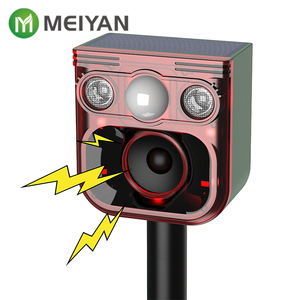 Répulsif Solaire IP55 pour Animaux, Extérieur, Étanche, Modes Intelligent Jour/Nuit, Ultrasonique, Anti-<span class=keywords><strong>Oiseaux</strong></span>, Moule Exclusif - Product Image 1