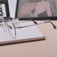 Nuevo Marco de Lentes Metálico Poligonal 2025, Multicolor Opcional, Moderno y Versátil, Estilo Influencer de Internet 56106