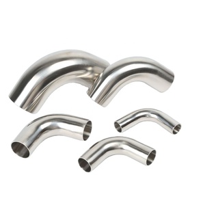 Aohoy, Proveedor OEM de Pedidos al por Mayor, Tubería Sanitaria Higiénica de Acero Inoxidable 304 316, Conexión de <span class=keywords><strong>Codo</strong></span> de 90 Grados para Soldar - Product Image 4