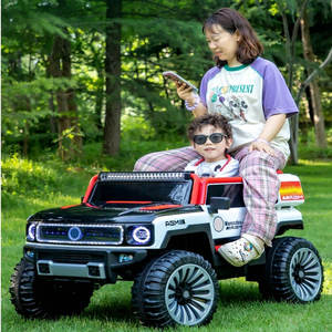Carro Elétrico Grande para Crianças de <span class=keywords><strong>2</strong></span> Lugares para Idades de 3 a 10 Anos Veículo de Brinquedo com Motores Duplos Perfeito para Diversão em Família ao Ar Livre - Product Image 5