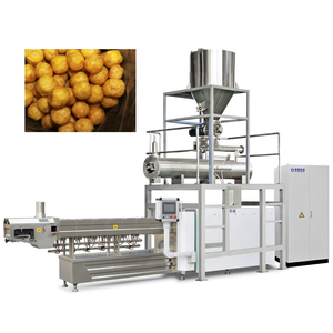 สายการผลิตขนมพัฟคอร์นแบบอัตโนมัติใหม่ ครบวงจร เครื่องทำขนมอัตโนมัติ สแตนเลส 304 ผลผลิตสูง ความจุ 200-300 กก./ชม. - Product Image 1