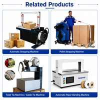 Machine d'emballage automatique de cartons de table compacte pour ruban OPP et film plastique