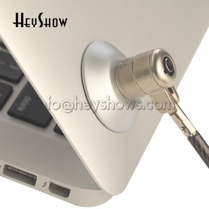 Cable de Seguridad Antirrobo para Portátil de Aleación de Zinc y Acero de 200 mm de Largo y 5 mm de Diámetro para Protección de Computadoras Portátiles - Product Image 4