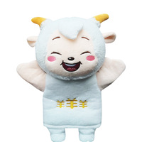 Grosir Boneka Tangan Hewan Mewah Properti Boneka Anak Kartun Bayi Tidur Mewah Mainan Kustomisasi Kenyamanan Jari