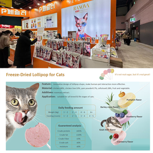 Ranova en Existencia, Golosinas para Gatos Personalizadas, Lollipop Liofilizado, OEM/ODM, Golosinas Liofilizadas para Gatos al por Mayor, Snacks Liofilizados para Gatos - Product Image 6