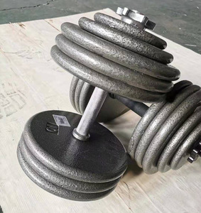 Tạ tập thể hình tùy chỉnh 5kg-100kg, đĩa tạ thay đổi trọng lượng bằng gang sơn tĩnh điện - Product Image 2