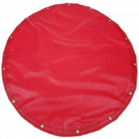 Bâche de sport personnalisée TAK 3030 PVC imperméable en plastique, bâche circulaire noire 20' de couverture 120x120 pour terrain de baseball