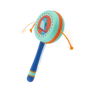 Jouet musical en bois personnalisé populaire pour bébé, hochet, tambourin, jouet sensoriel d'éveil précoce pour nourrissons - Product Image 6