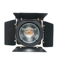 Fresnel Led RGBW 4 en 1 200w avec Zoom Spot pour éclairage de Studio de spectacle de scène