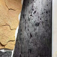 Vigas de Madera Artificial de PU Ligeras e Impermeables, Vigas de Poliuretano Imitación Madera, Imitación Piedra de PU para Decoración Interior y Exterior