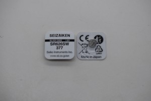 แบตเตอรี่กระดุมซิลเวอร์ออกไซด์ 1.55v รุ่น SR626SW <span class=keywords><strong>377</strong></span>  SR621SW/364 แพ็ค 5 ก้อน  แพ็ค 1 ก้อน แบตเตอรี่นาฬิกาแบบกระดุม 1.55V - Product Image 6
