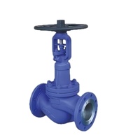 Vanne de coupure à soufflet en fonte ductile, à commande manuelle, pour eau haute température - Prix