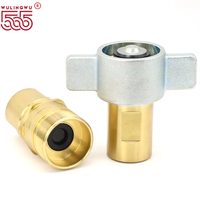 Acoplamiento de Manguera Hexagonal de Latón Forjado de Alta Presión, Tipo Rosca NPT, Conector de Alta Resistencia para Sistemas de Aceite, Resistente a la Corrosión Química