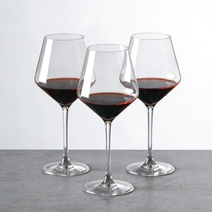 <span class=keywords><strong>Set</strong></span> <span class=keywords><strong>di</strong></span> 2 Bicchieri da Vino Senza Stelo in Stile Nordico, Bicchieri in Vetro Trasparente con Logo Personalizzato, Calici da Vino in Cristallo 400ml, Elegante Confezione Regalo, Vendita all'Ingrosso - Product Image 5