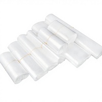 Sac plat transparent en PE 40x70cm 90um, housse anti-poussière transparente en LDPE pour palette et palette complète