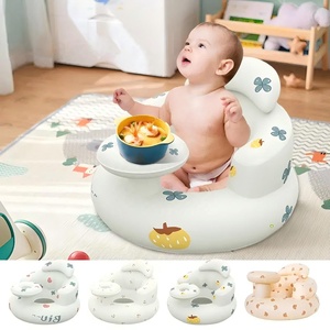<span class=keywords><strong>Chaise</strong></span> d'alimentation gonflable coréenne anti-chute pour bébé avec plateau, siège gonflable pour nourrisson, canapé gonflable pour tout-petit – Design tendance - Product Image 6