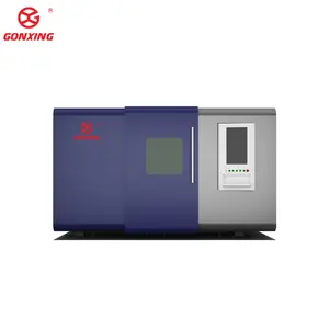 High Quality Full Closed Exchange Plate Metal Sheet Processing CNC Fiber Laser Cutting Machine