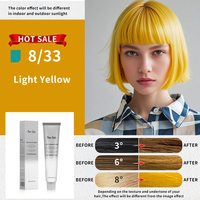 Crème colorante pour cheveux permanente Purestyle, ingrédients naturels, application facile, couleur longue durée, couvre les cheveux gris