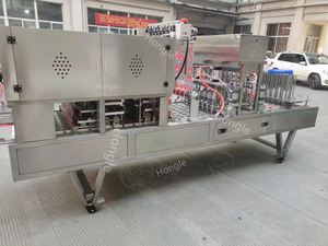 Machine automatique de remplissage et de scellage de yaourt à l'eau de 8 tasses pour le jus - Product Image 3