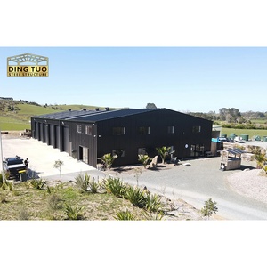 Miễn Phí Kích Thước Đơn Giản Lắp Ráp Đúc Sẵn Kết Cấu Thép Nhà Để Xe Lưu Trữ Kho Hội Thảo Xây Dựng - Product Image 4