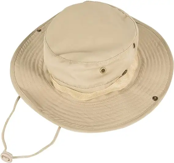 หมวกซาฟารีหมวกปีกกว้าง12ซม. สำหรับผู้ชายชาวประมงออกแบบได้ตามต้องการหมวกปีกกว้าง