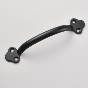 Chinese Style Zinc Alloy Furniture Handle <b>Black</b> Bar Shape Drawer Cabinet Pull Durable - Product Image 2