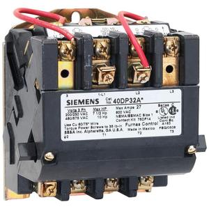 Contactor Magnético Siemens 40DP32A, 27 Amperios, 3 Fases, Tamaño NEMA 1, Automatización Industrial - Product Image 1