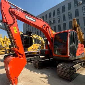 Excavatrice sur chenilles hydraulique Doosan DX140 LC-9c d'occasion de 14 tonnes, d'origine japonaise, avec moteur à faible nombre d'heures de fonctionnement - Product Image 2