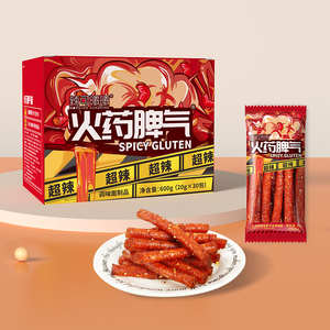 Distributore all'ingrosso cinese esotico snack piccanti glutine striscia piccante Latiao <span class=keywords><strong>Go</strong></span> snack contenuto di grano confezionato in borsa - Product Image 5