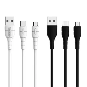 SOMOSTEL Direct Sale Safety Charge Cable Battery Protection Fast USB Charging Data Cable for mobile phone