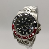 NH34-Uhr mit Uhrwerk, Seiloce-Uhr, hochwertige automatische mechanische Sport-Herrenarmbanduhr, wasserdicht, 904L-Edelstahl