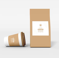 Emballage de récipient à café quantité minimale de commande bas personnalisation boîte à café emballage boîte-cadeau