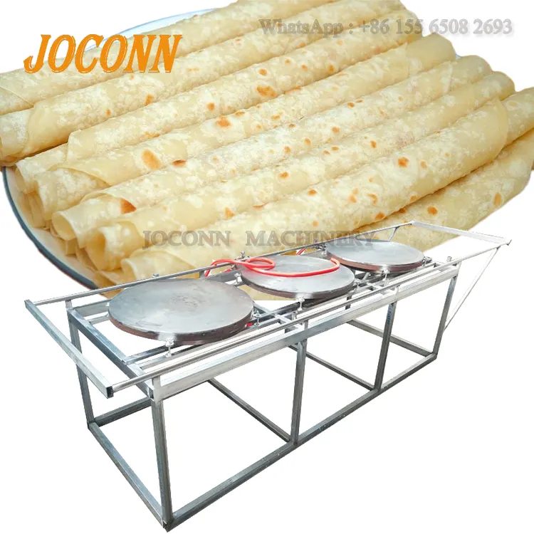 durable thin pita machine flat bread making machine dorayaki making machine production line for pancake