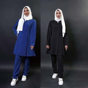 Hồi giáo Trung Đông 4th thương hiệu chà Set Spandex-Made Tầng-thường vụ Arab quần áo đồng phục cho y tá bệnh viện đồng phục - Product Image 1