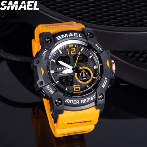 นาฬิกา SMAEL 8007 รุ่นใหม่มาแรง ขายดี นาฬิกาข้อมือผู้ชาย จอแสดงผลคู่ อนาล็อก-ดิจิตอล กันน้ำ นาฬิกาสปอร์ตโครโน - Product Image 3