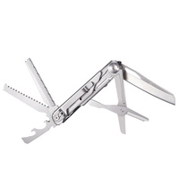 WELLFLYER MUPL-111 de haute qualité multifonctionnel couteau ciseaux pliable polyvalent Portable d'urgence survie ouvre-bouteille
