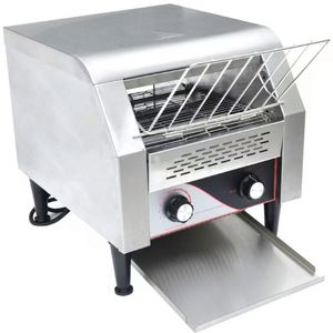 Commercial Conveyor <b>Toaster</b> Restaurant Electric Stainless Steel Sandwich <b>Toaster</b> Conveyor for Bread Bun Bagel Baked - Product Image 2