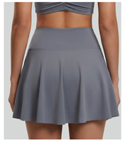 Shorts plissés taille haute personnalisés, écologiques, colorés, en tissu respirant, avec poches latérales, séchage rapide, imperméables, pour le sport (vente en gros)