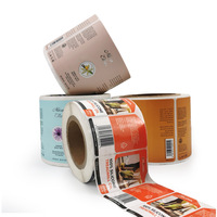 Etiqueta Adhesiva Impresa Personalizada para Alimentos, Vinilo Mate Resistente al Agua y al Aceite, Impresión Offset, Holográfica, para Pan, Gelatina, Azúcar