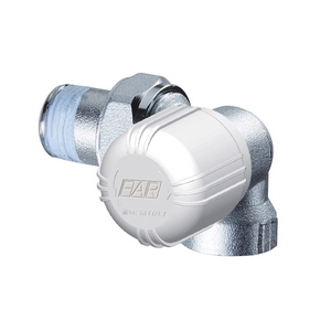 Valvola Termostatica con Attacco Quadrato Sinistro in Ferro 3/8 per Sistemi HVAC - Product Image 1