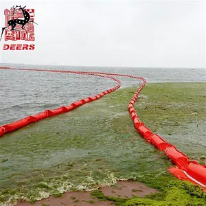 Containment Booms Deers Oil Containment Boom/fence/barrier Pvc For Shoreline And Coastal