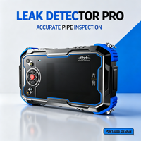 Detektor Kebocoran Digital Cerdas Sensitivitas Tinggi Mikrofon Tanah Pencari Kebocoran Pipa Air Bawah Tanah untuk USB WAPI High