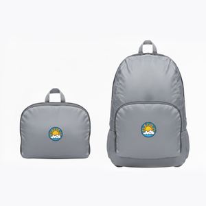 Fashion <b>Foldable</b> <b>Backpack</b> Lightweight Water-Resistant Ripstop Nylon Daypack Compact Unisex Travel Bag Outdoor - Product Image 1