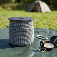 Cordon de parachute en nylon robuste de 4 mm, 620 lb, 9 brins, corde de survie en plein air, corde de camping, corde utilitaire - Shockwave