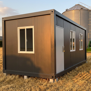 Maison familiale modulaire préfabriquée portable de conception moderne à 3 chambres, maison conteneur détachable, maison préfabriquée - Product Image 1